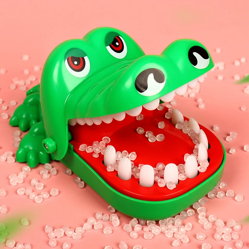 Crocodile Teeth Alligator Biting Finger Dentist Games Funny For Party And Children Game Of Luck Pranks creativity Toys For Kids