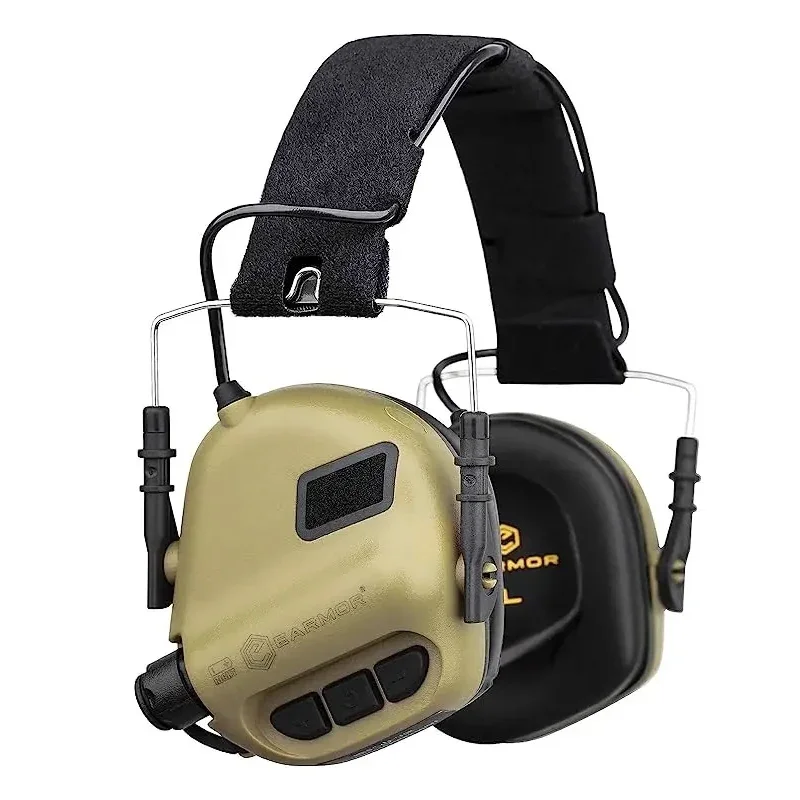 Earmor Originele Tactische Headset M31 Mod4 Militaire Luchtpistool Schietende Oorkappen Anti-Lawaai Hoofdtelefoon Elektronische Luchtvaart Headsets