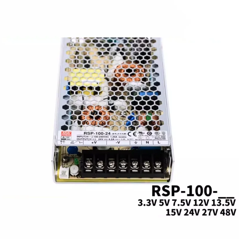

Серия RSP-100 MEAN WELL: RSP-100-5, RSP-100-12, RSP-100-15, RSP-100-24, RSP-100-27, RSP-100-48, 3.3/5/7.5/12/13.5/15/27/48В W NES/SP