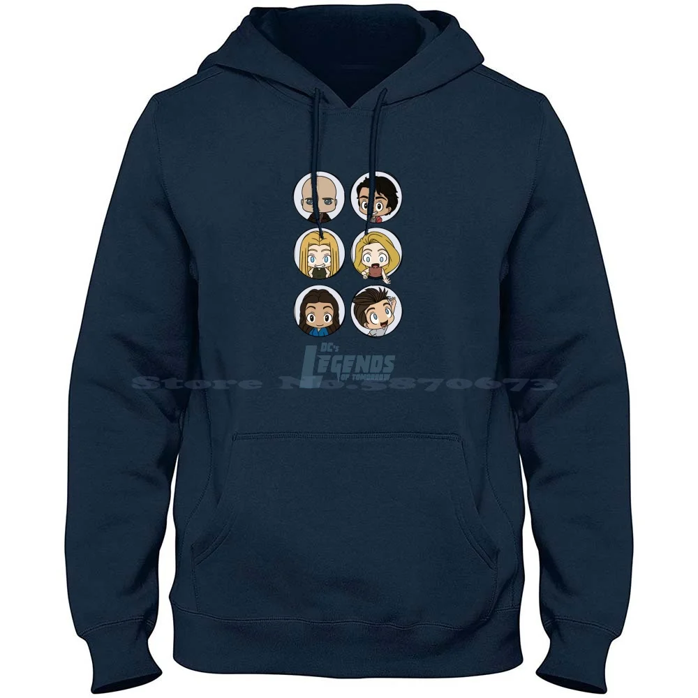 Dc'S Legends Of Tomorrow Return! 100% Pure Cotton Hoodie Tshirt Legend Of Tomorrow Avalance Arrowverse Sara Lance White Canary