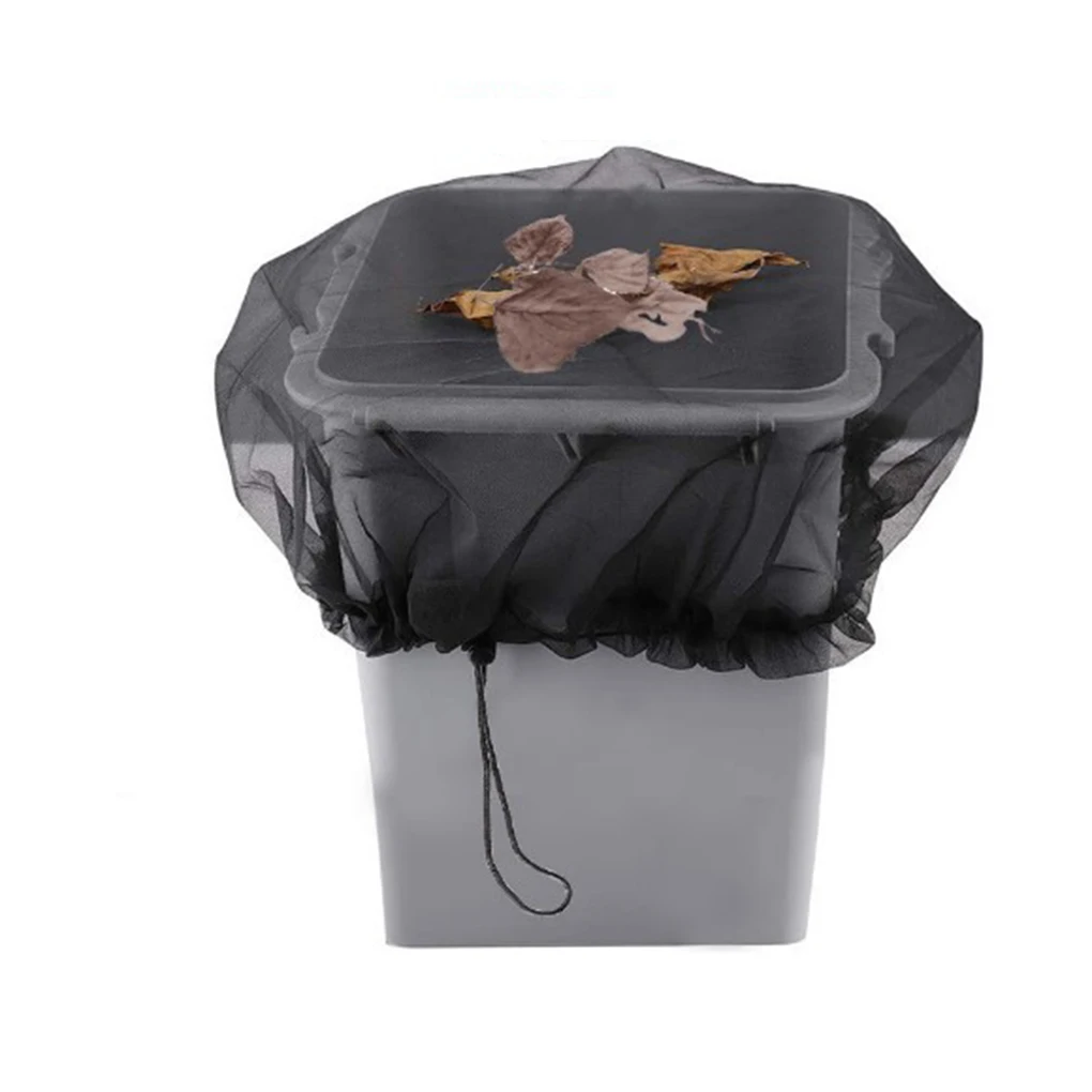 Polyester Multifunctional Rain Butt Cover - Aesthetics Of Rain Storage System Cover For Rain Barrels black