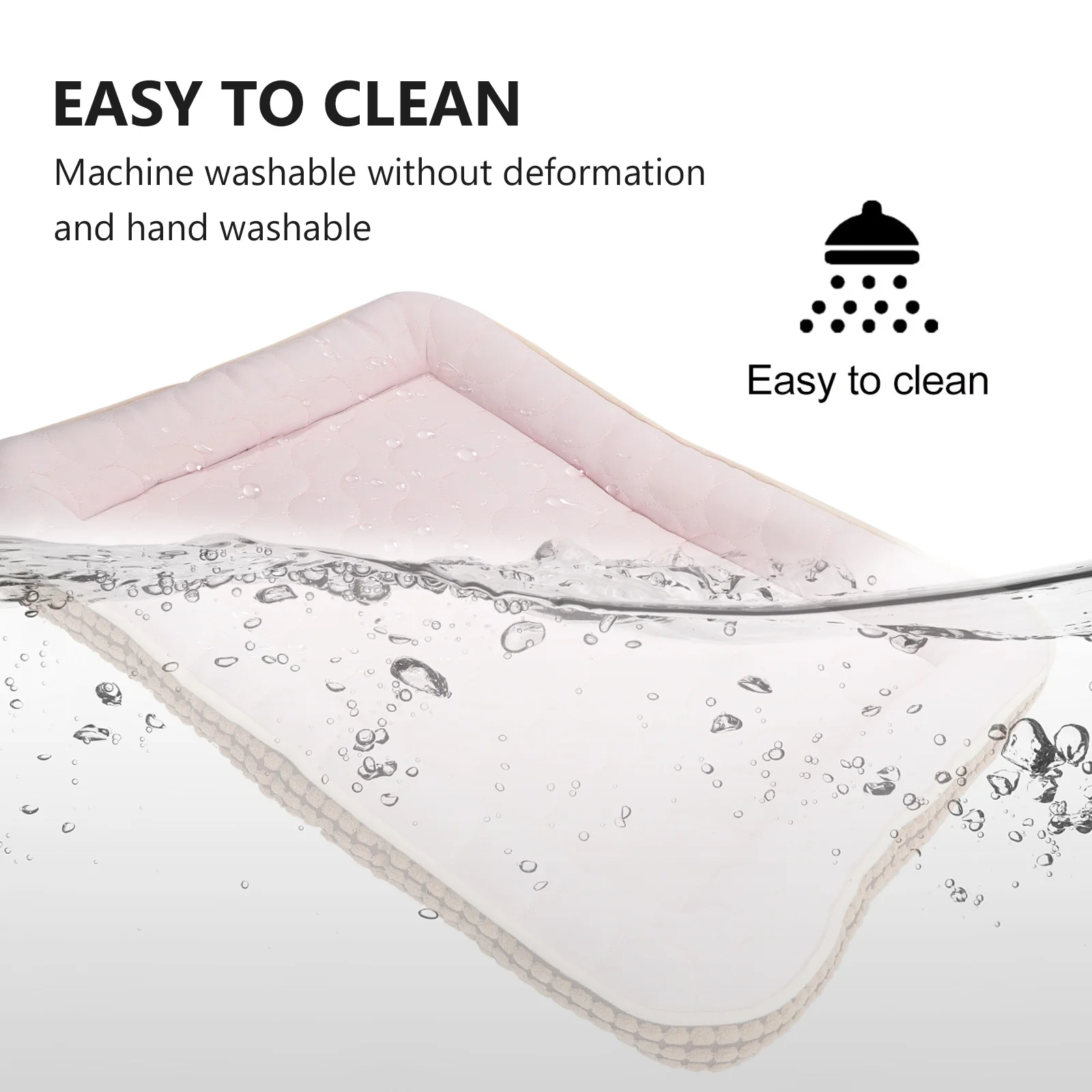 

Dog Cooling Pad Summer Self-Chill Surface for Pets No Water No Electricity Needed Breathable Comfortable Mat for Indoor Outdoor