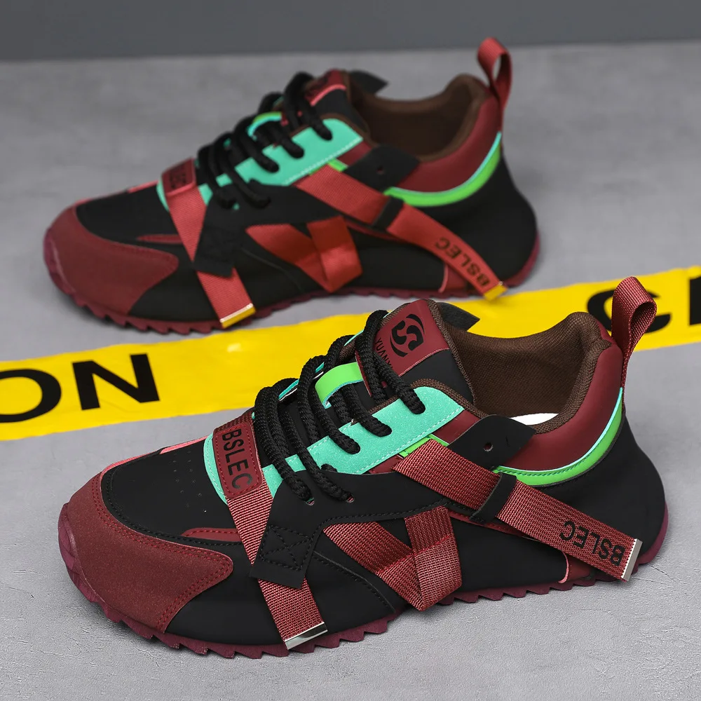 

Luxury Men's Sneakers High Quality Men's Shoes Spring Non Slip Casual Shoes Outdoor Breathable Running Shoes Zapatillas Hombre