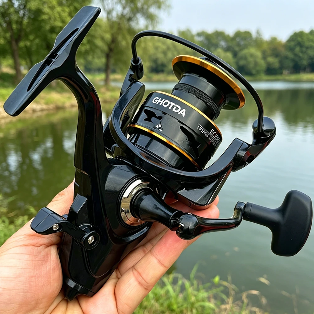 max-power-10kg-carp-front-rear-double-brake-spinning-fishing-reel-strong-max-drag-10kg-cnc-aluminum-spool-pesca-sea-reel-fishing