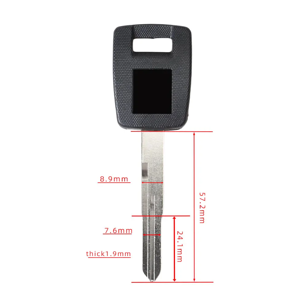 1Pcs New Blank Key Motorcycle Replace Uncut Keys For V-STROM DL650 DL1000 GSX-S1000 SV400 SV650 SV750 SV1000 DNMS 1400