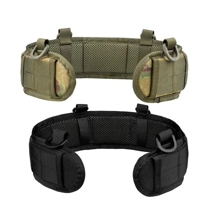 Belt Back Pad Outdoor Field Girdle Belt Padded Belt Tool Work Belt Multi-Purpose Patrol Belt Quick-Release For Outdoor Sports