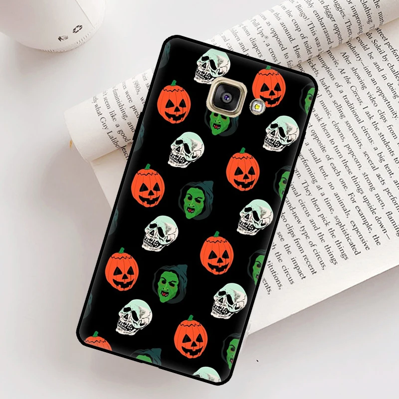 هالوين اليقطين الرعب غطاء لسامسونج غالاكسي J4 J6 زائد A6 A8 A9 J8 2018 A3 A5 J3 J5 J7 2016 2017 الهاتف