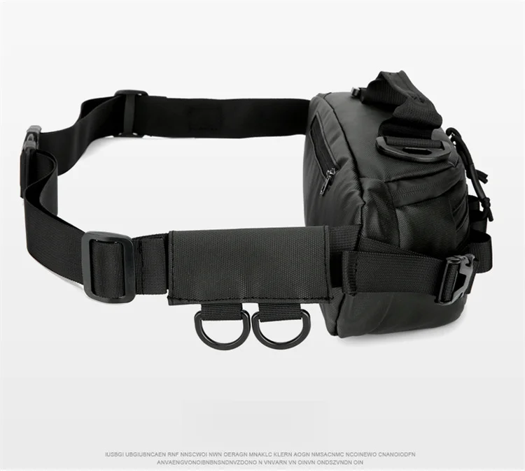 Nei Luya Taillebeutel waasserdicht Männer a Fraen Outdoor Sport Taillebeutel modesch Laf Fitness Diagonal Kräizbeutel Rucksack_voghion.com