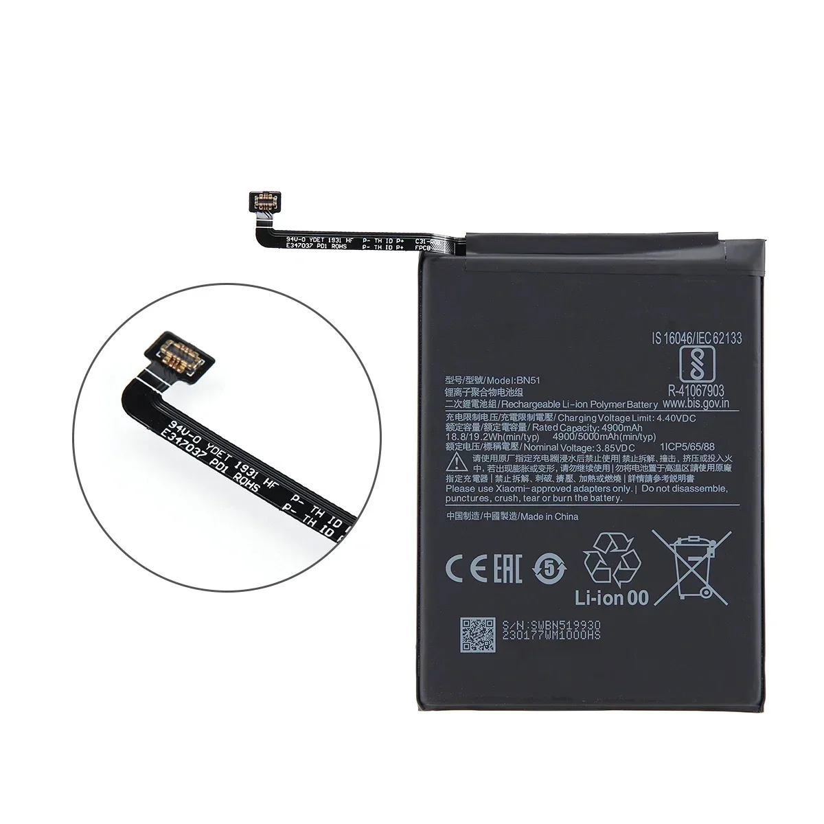 2024 anni 100% batteria originale BN51 5000mAh per Xiaomi Redmi 8 Redmi 8A Redmi8 batterie di ricambio per telefono di alta qualità + strumenti