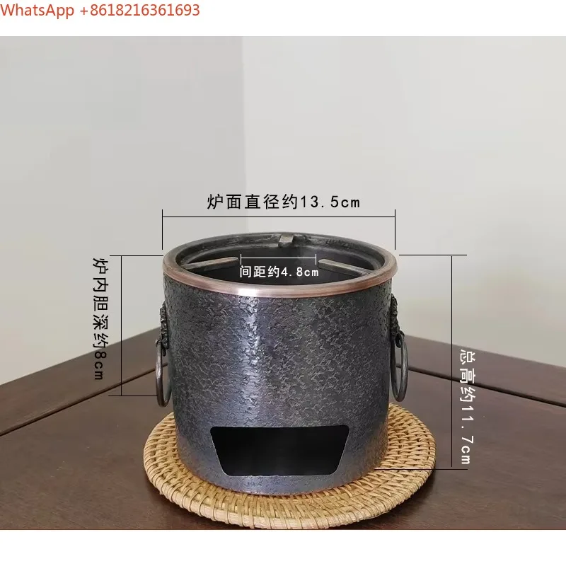 Limited Offer Handmade Warm Tea Charcoal Stove Household Outdoor Heating Stove Warm Tea Stove