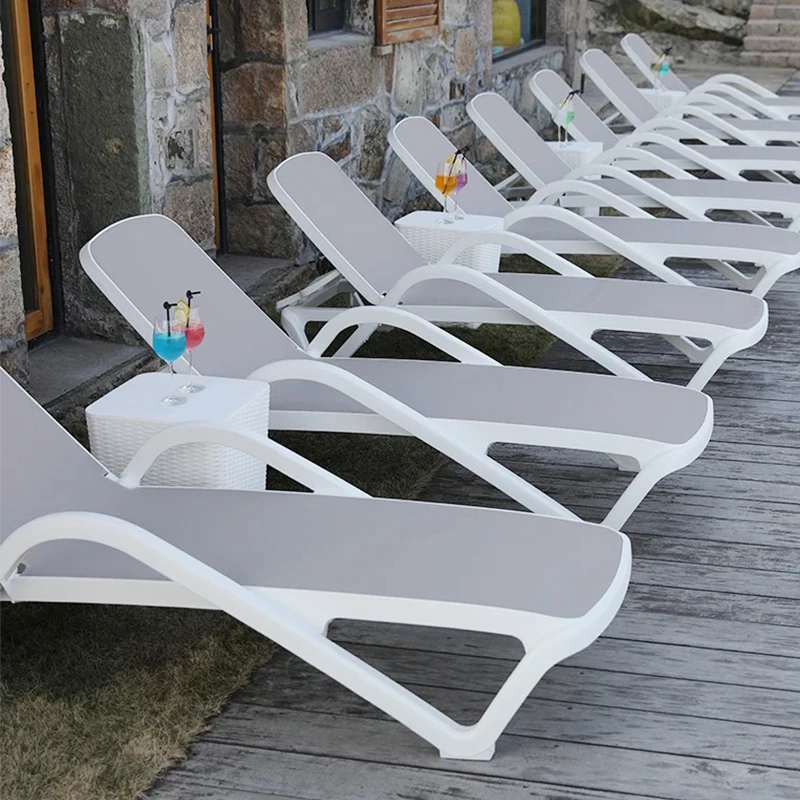 

Polypropylene Plastic Outdoor Sunbed Pool Sun Loungers Beach Sea Lounger Chair