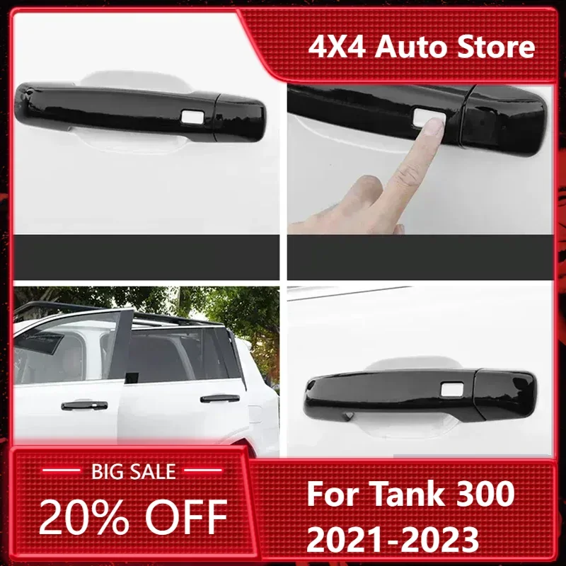 

New！For WEY GWM Tank Exterior handle door bowl door handle anti scratch protection decoration 2022 2023