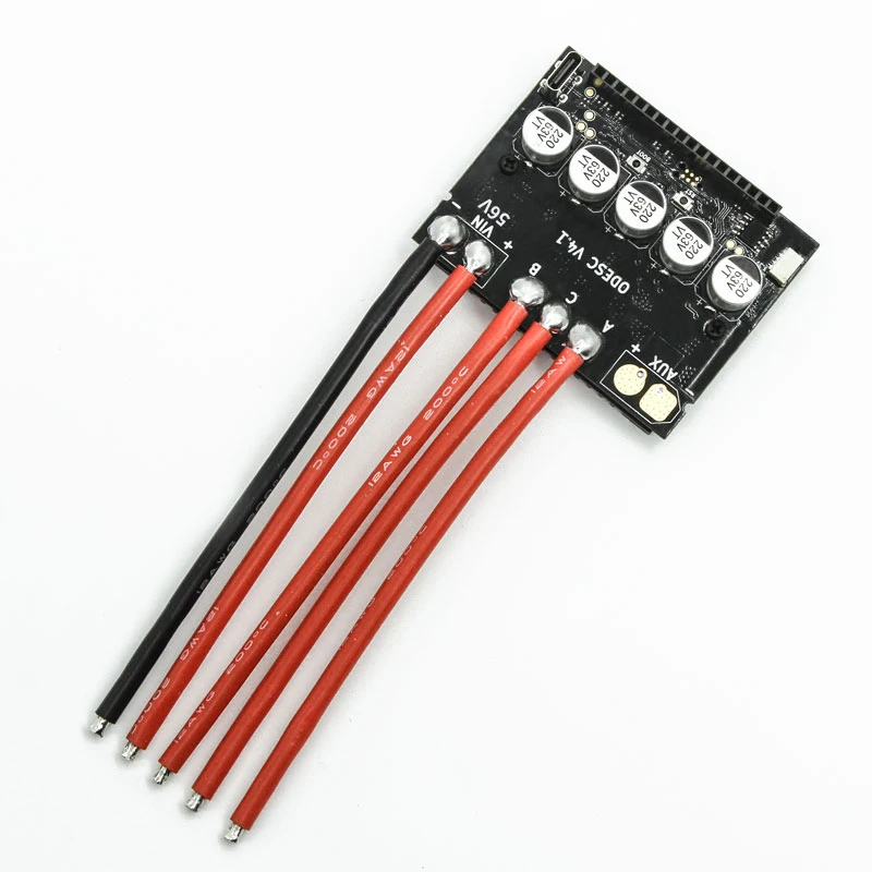 2 Sets ODESC V4.1 56V Single Drive Brushless Servo High Power Quick Heat Dissipation Moter Controller FOC BLDC Based On ODrive