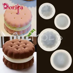 4/6 inch Cookie Cake Mold DIY Chocolate Pudding Silicone Mousse Cake Mould Decorating Tools Kitchen Pastry Bakeware Accessories