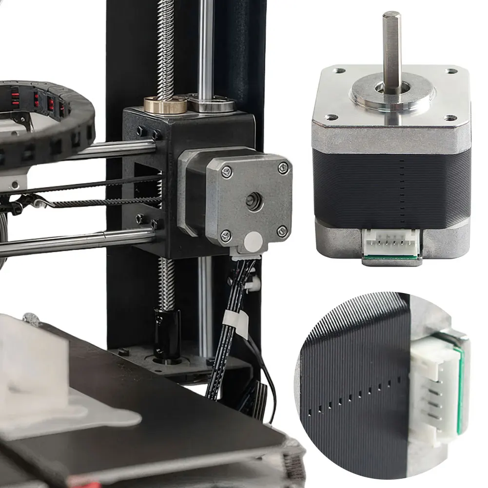 

Nema 17 Stepper Motor Extruder Motor 42-40 Ncm 1.5A for Anycubi Mega Vype-r Extruder for I3 Meg S PRO X XYE Axis and Vype Y Axis