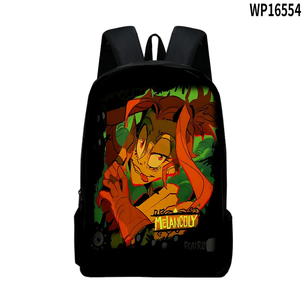 3D New Gas Light District The Gaslight District Backpack Student Backpack Large Capacity