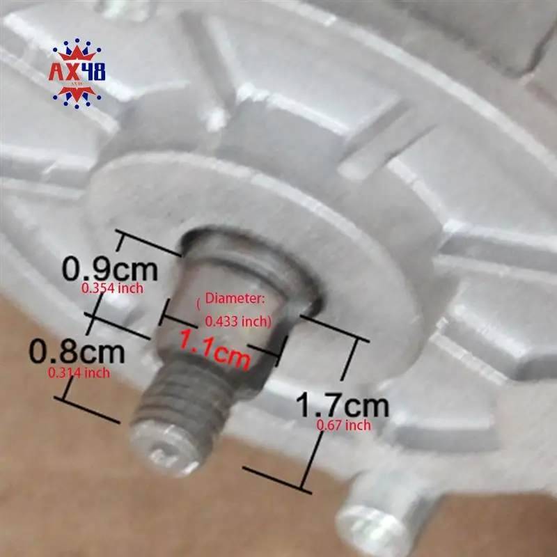 

AX48-Electric Bicycle/Bike/Scooter Motor, Gear Brushed DC Motor 250W