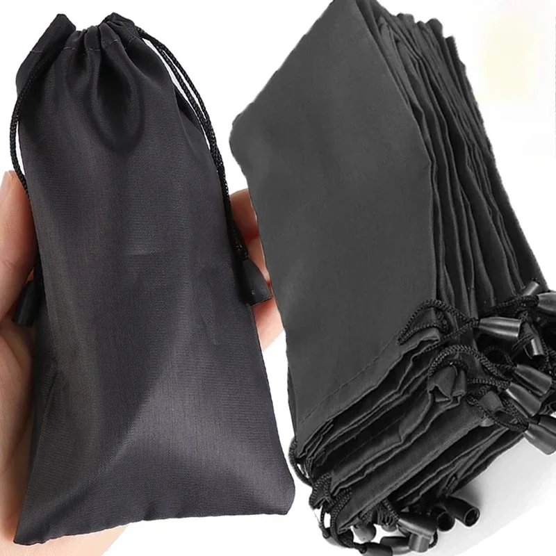 50pcs Glasses Bags Soft Waterproof Drawstring Microfiber Dustproof Pouch Pocket Sunglasses Carry Bag Portable Eyewear Container