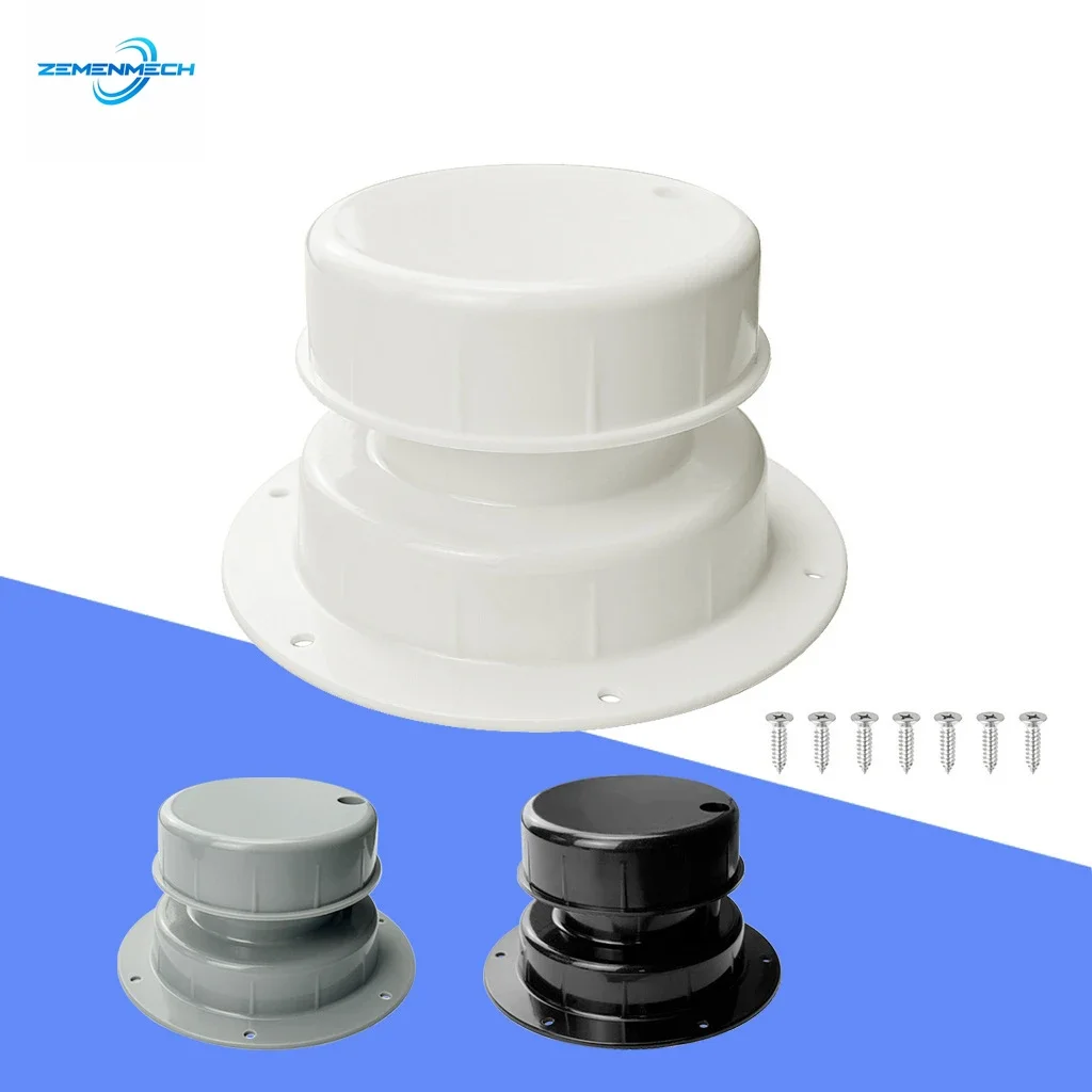 Vent Cover Replacement RV Trailer Sewer Vent Cap for 1 to 2 3/8 Pipe Plastic UV Resistant Roof Sewer Plumbing Vent Camper