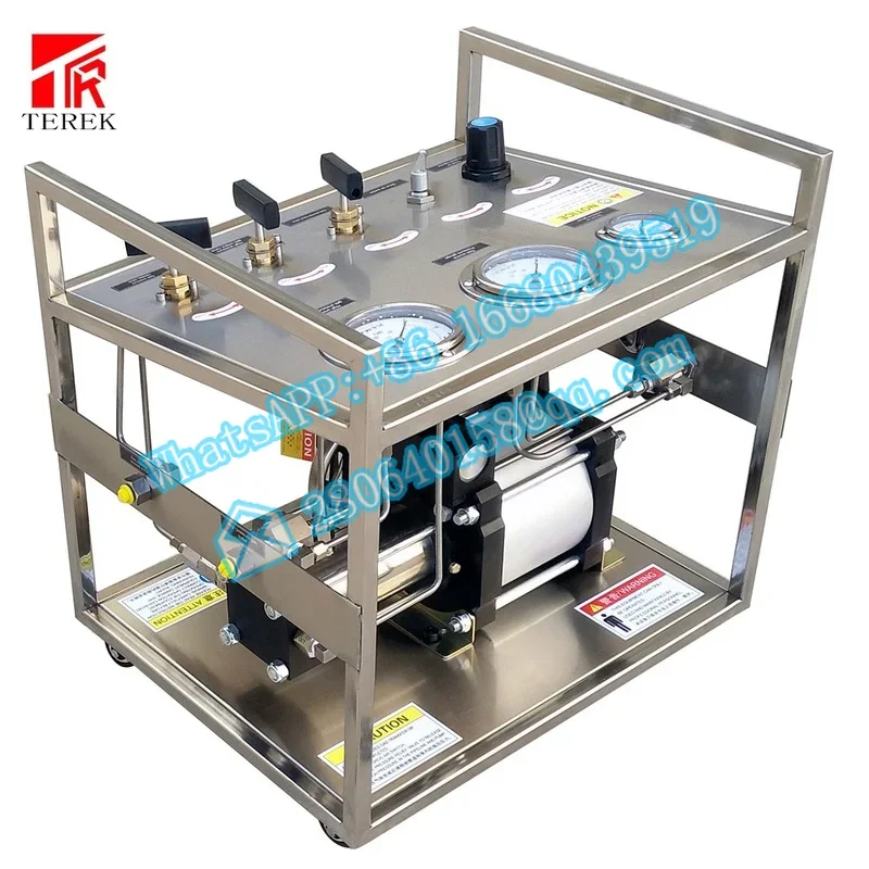 Terek 브랜드 산소 CO2 가스 자동 충전 질소 부스터 펌프, 실린더 전송 산업