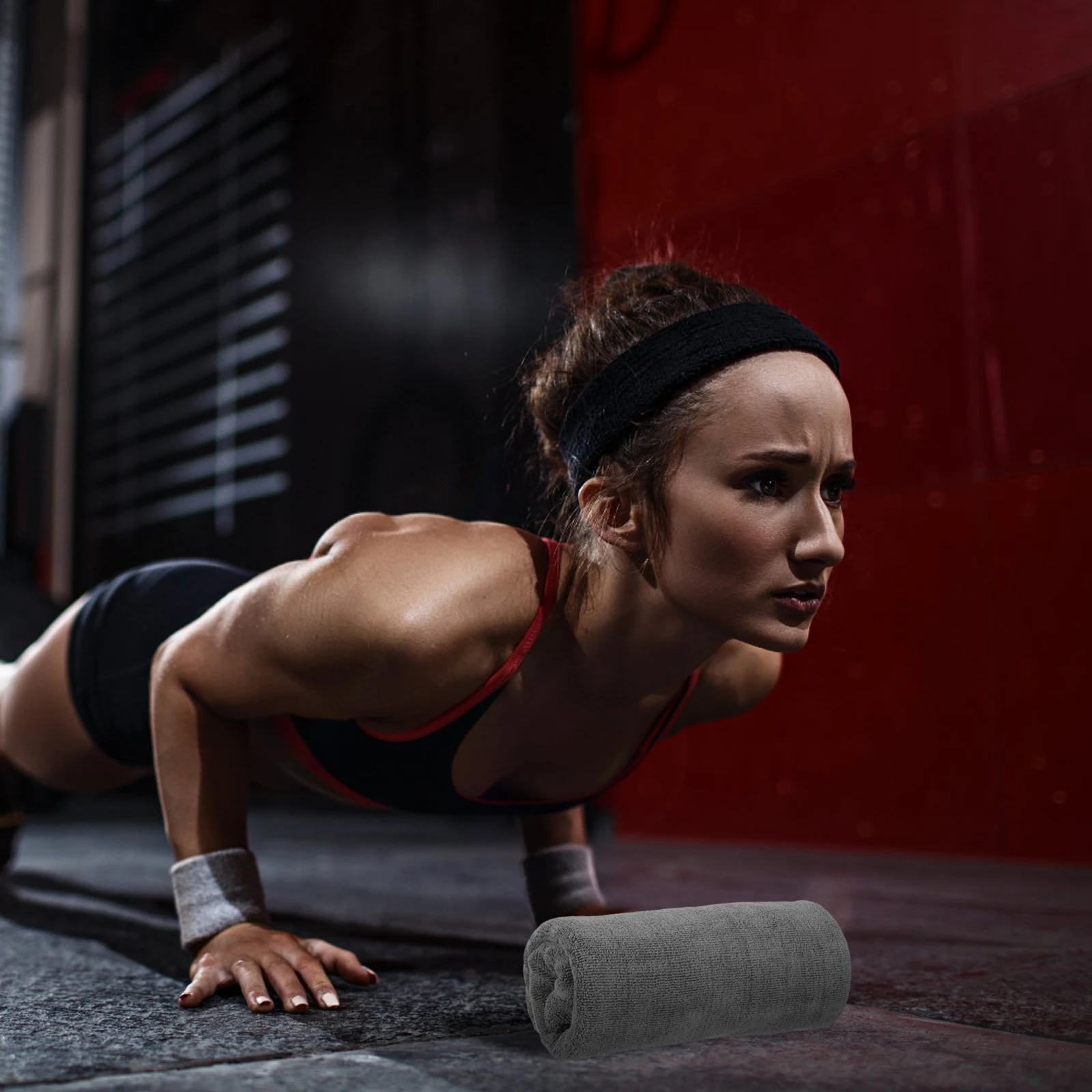 

2Pcs Premium Microfiber Workout Towel Super Absorbent Skin-Friendly Fitness Towel for Running Yoga Climbing Summer Travel