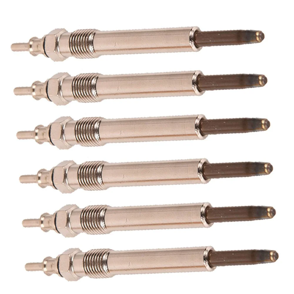 

For 6Pcs Glow Plug GlowPlug Fits Mercedes-Benz E300 L6 Diesel 1996-1999 0011592001
