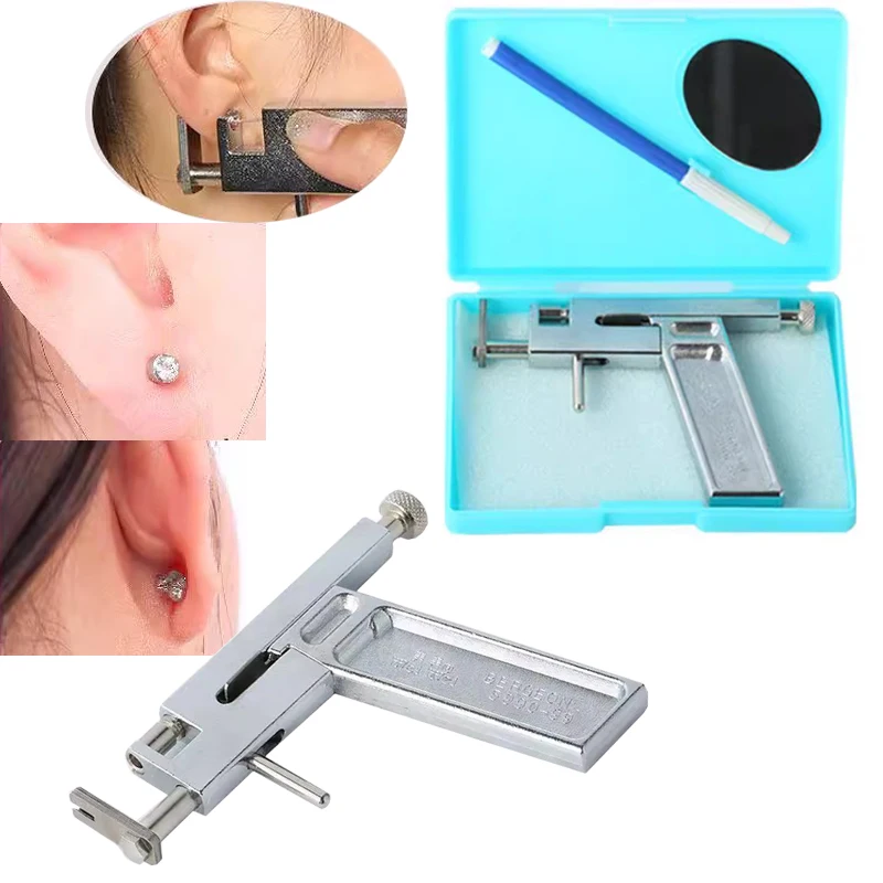 Ear Piercing Kit Ear Pierce Steel Ear Piercing Stainless Steel Ear Piercing Studs Piercing With Studs