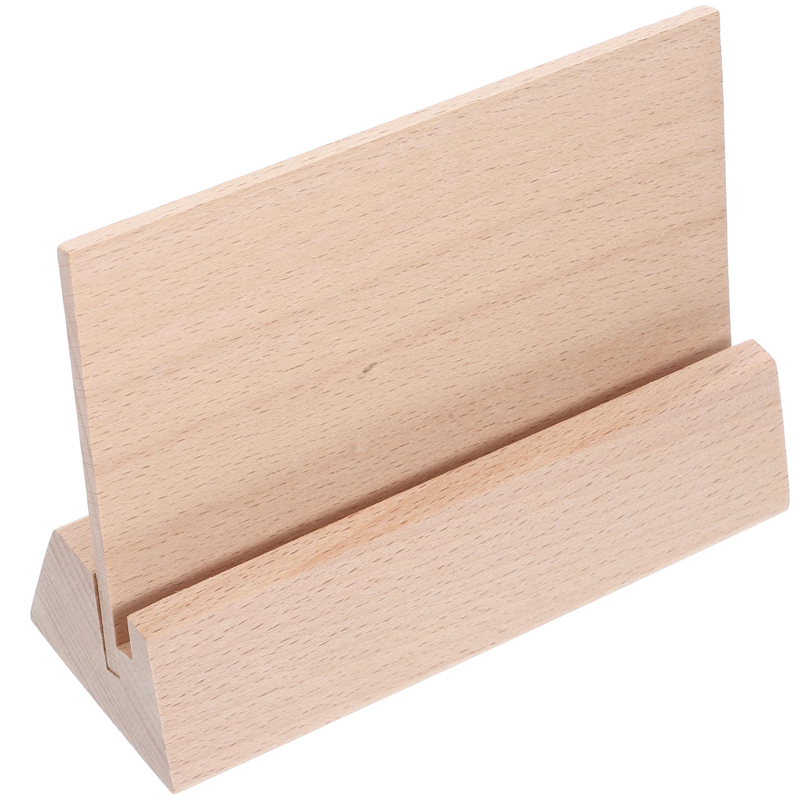 

Desk Calendar Base Business Card Holder Cards Display Stand Wooden Bases Stands