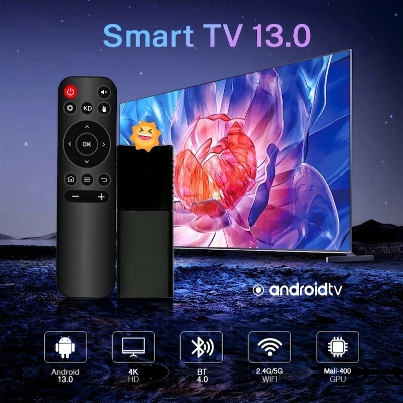Dual Band WiFi Media Player Box Wireless Network Streaming Media Receiver Multi Interface HD Video Playback Device For Home