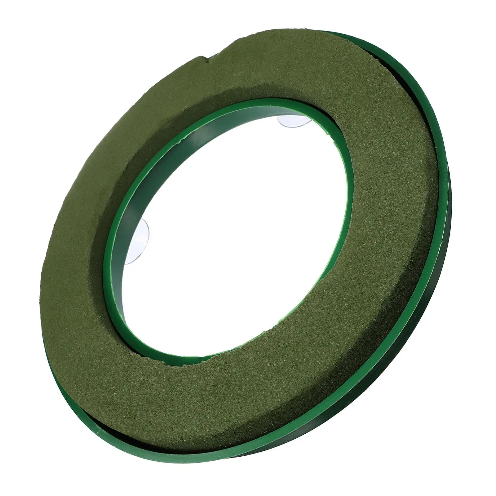 

1Pcs Flower Ring Holder Suction Cup Base with Floral Mud 30x30cm Wedding Car Decoration DIY Flower Arrangement Sucker Florist