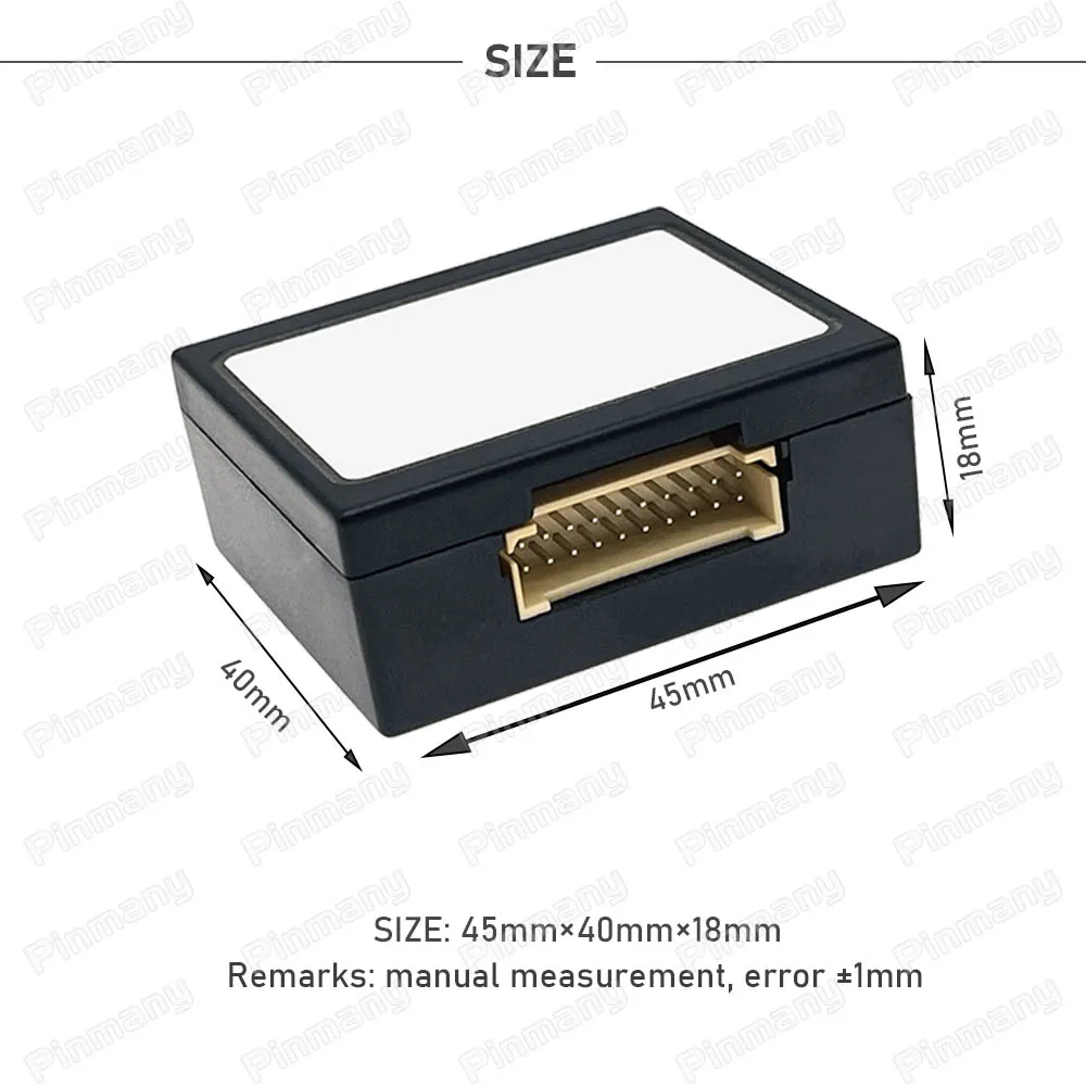 Pinmany Car Radio CAN Bus Decoder RAISE RZ-MZD58 20-pin black box