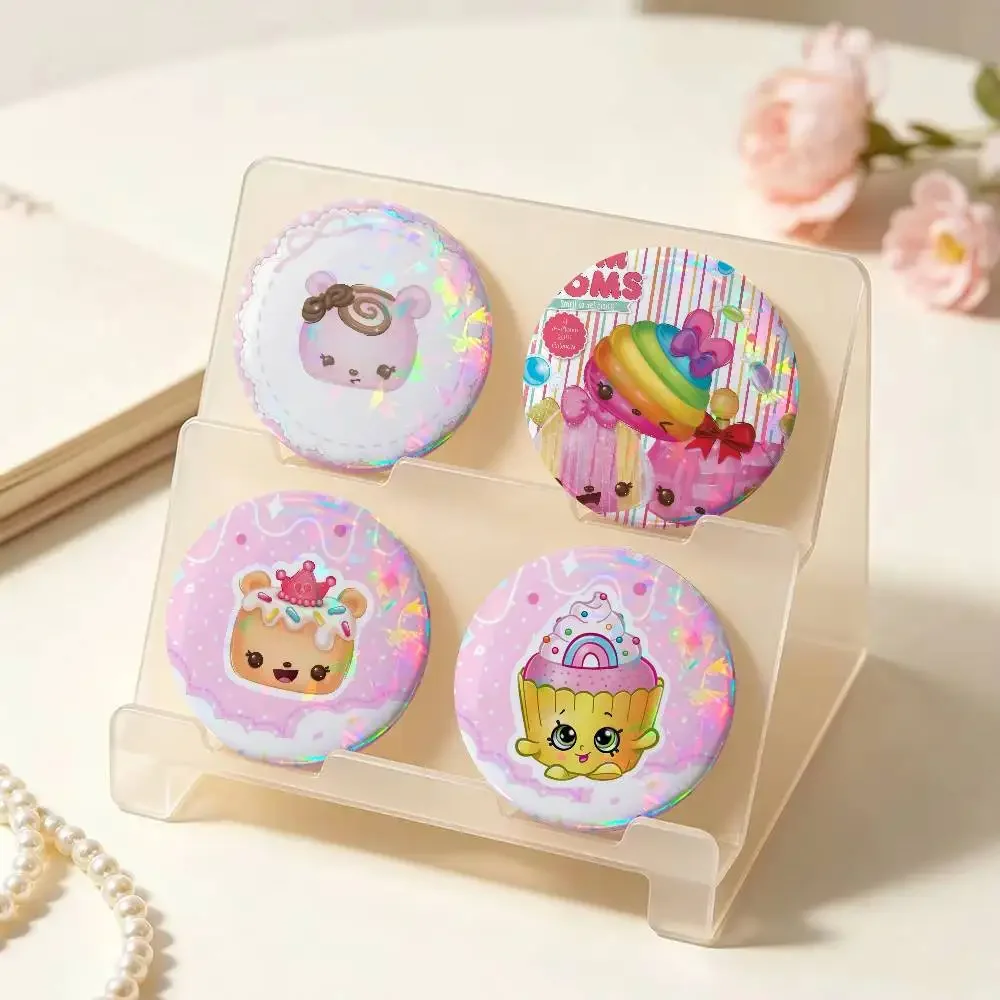 Cute Num Noms Anime Button  Round Badge Game Figure Button Pin Tinplate Brooch Clothes Bag Accessories Friends Gift