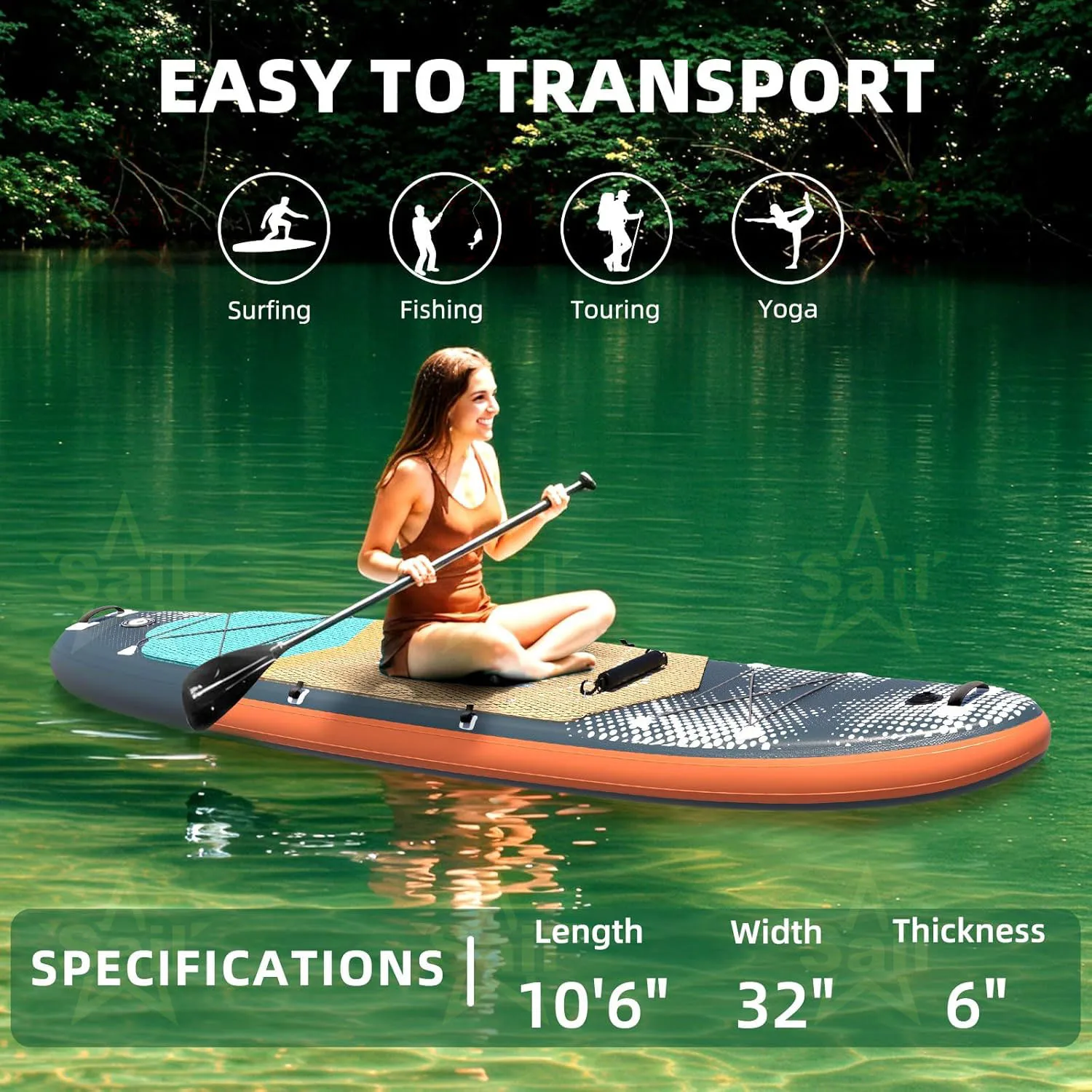 High Performance Plastic Detachable Fin Pedal One Person Kayak Modular Eco-Friendly UV Resistant Fishing Special Live Fish Hatch