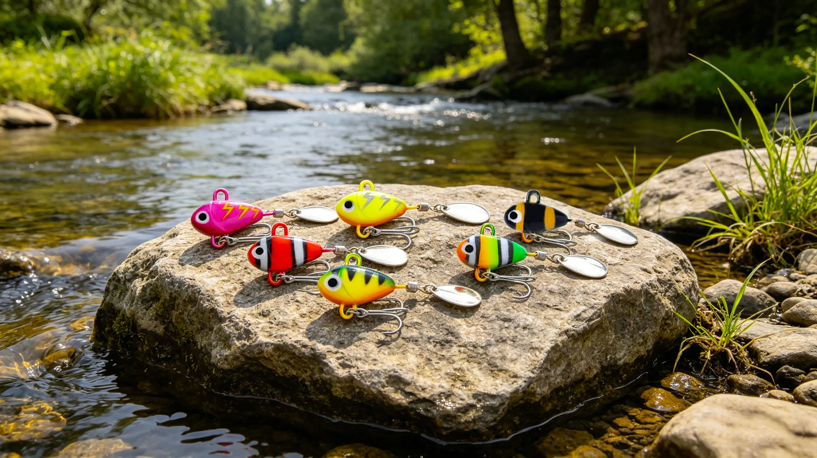 1Pc 11.4g Spinner 3D Eye Fishing lure Realistic fish shape Spinning Gear Luring Cast Fishing Tackle Blade Hook Pesca VIB Lure