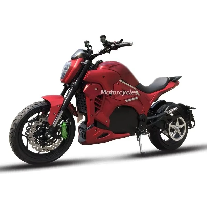 Super Power Large Range Bike Adult Electric Motorcycle with 8000w Belt Motor