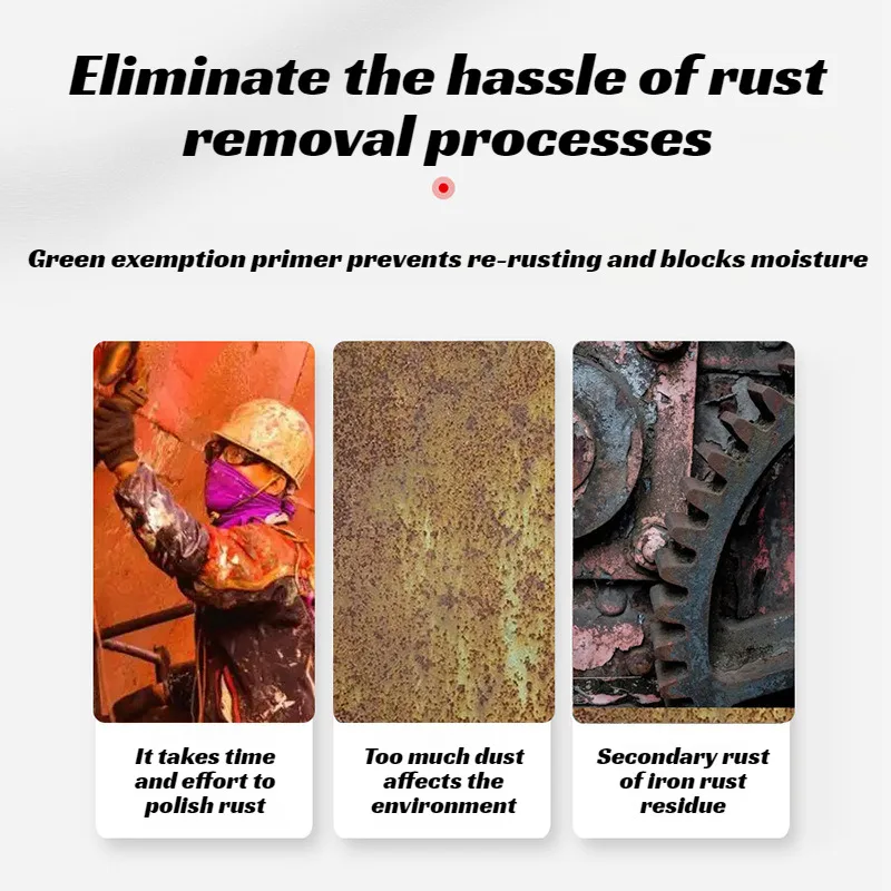 GMY Metal Rust Converter - Quick-Drying No-Sanding,for Metal Surfaces,Effective Rust Treatment, Easy to Apply,Durable Protection