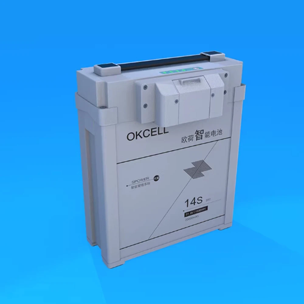 

Okcel intelligent lithium battery plug-and-play 14S model aircraft 18S drone 22000mAh 28000mAh