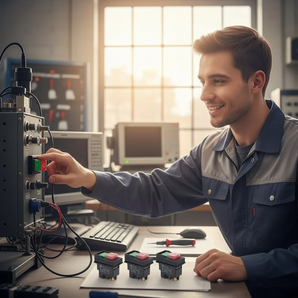 

Водонепроницаемый электромагнитный кнопочный выключатель IP55, 4-контактный, AC250V 16A, магнитный пускатель, защитные выключатели для электроинструментов и станков