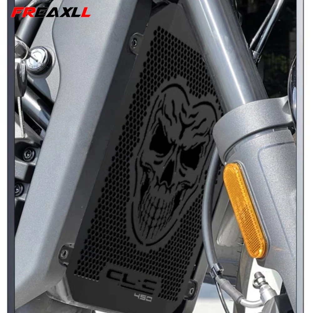 Radiator Grille Guard Cover For CFMOTO CF MOTO CLC 450 Bobbe 450CLC CLC450 2023 2024 2025 Water Tank Protection Guard Motorcycle