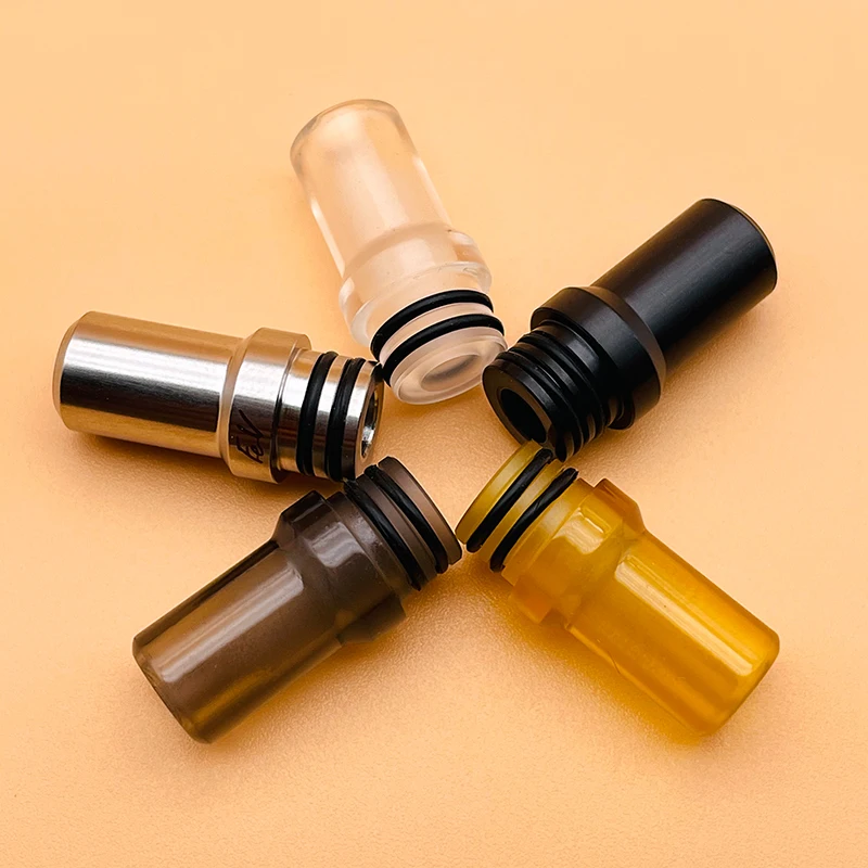 Aksesoris DSX 510 MTL Drip tip 316ss PC PEI bahan e-cig Drip Tip untuk Flash-e-vapor V4.5S + RTA e-cig Atomizer