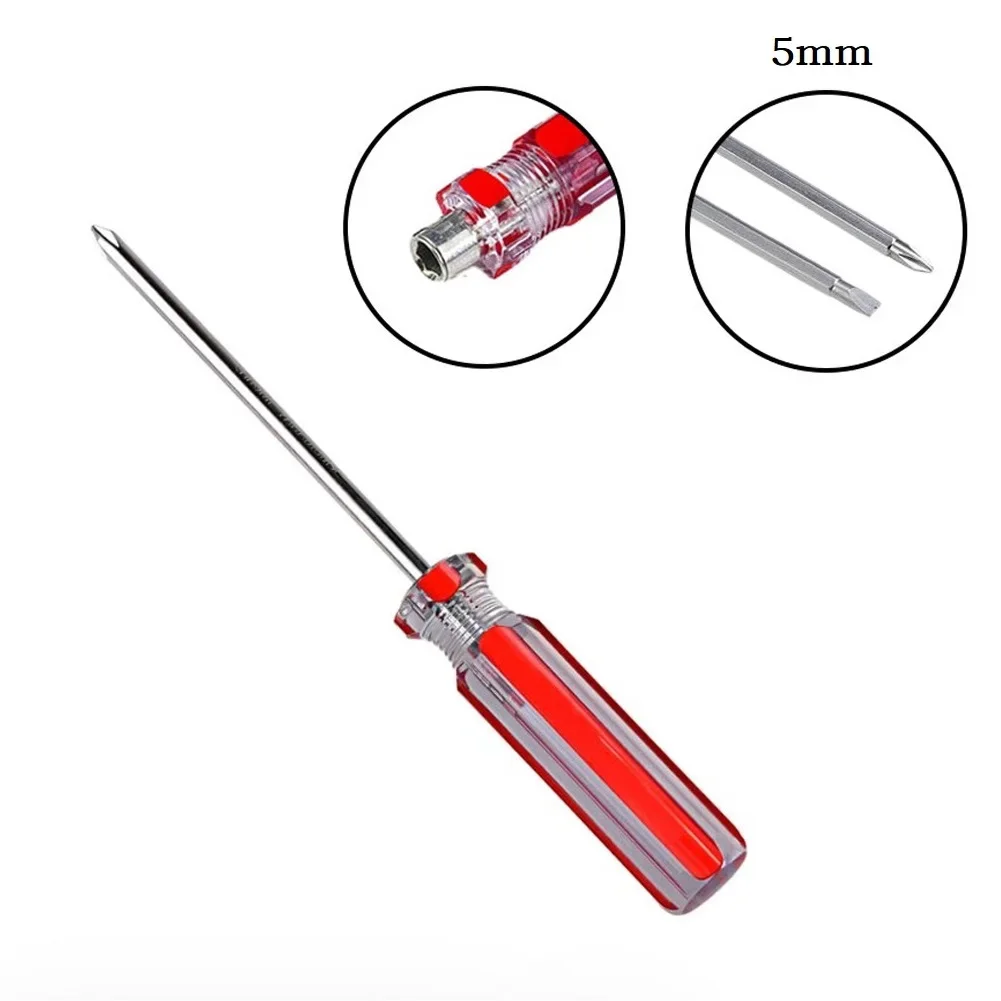 2 Sides Buried Screws Screwdriver Small Screw Double Head Operating All Kinds Plastic Slotted Cross Screwdriver