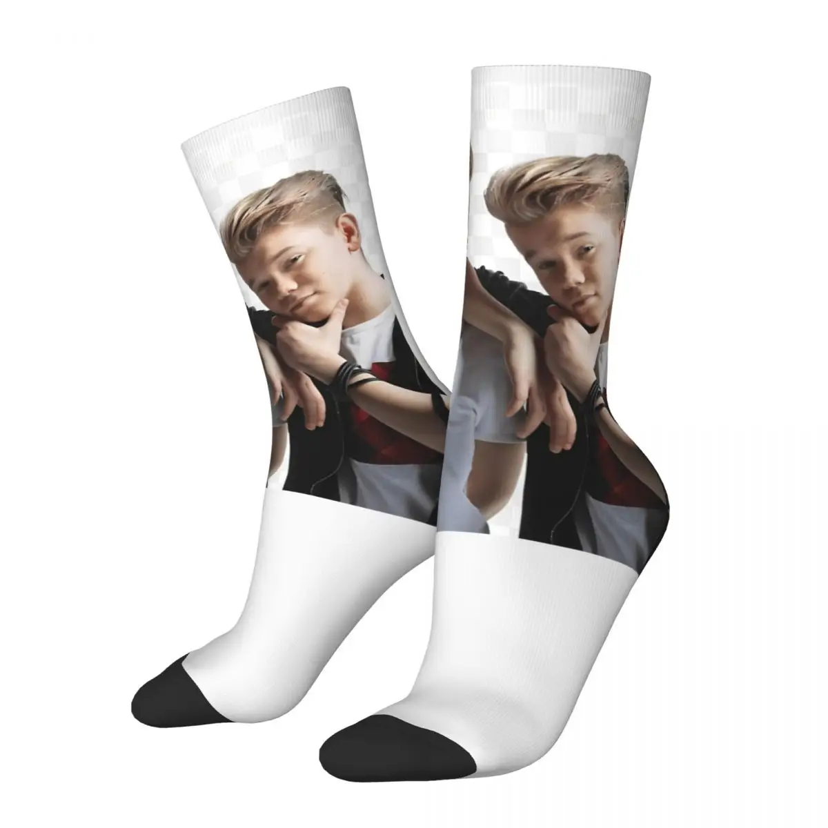 Marcus And Martinus Eurovisions 2024 Sweden Socks Retro Stockings Winter Anti Skid Adults Men Socks Quality Graphic Cycling Sock