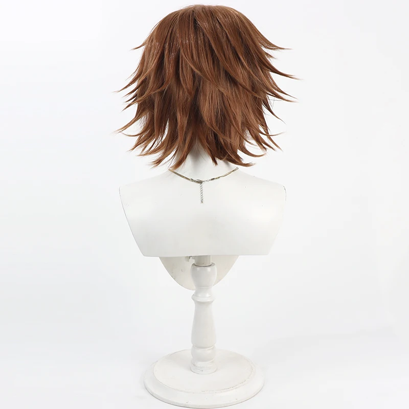 لعبة Tekken 8 Asuka Kazama شعر مستعار تأثيري حفلة الهالوين الدعامة الشعر الاصطناعية ألياف مقاومة للحرارة + غطاء شعر مستعار