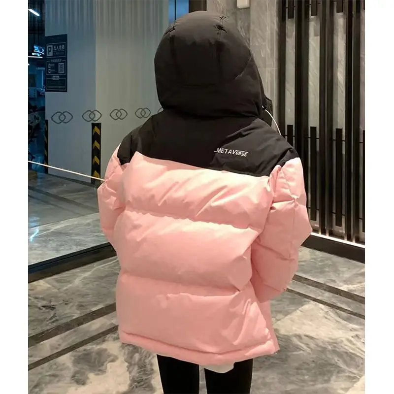 

Instagram Korean Winter Cotton Coat Women's 2024 New Loose and Warm Cotton Coat