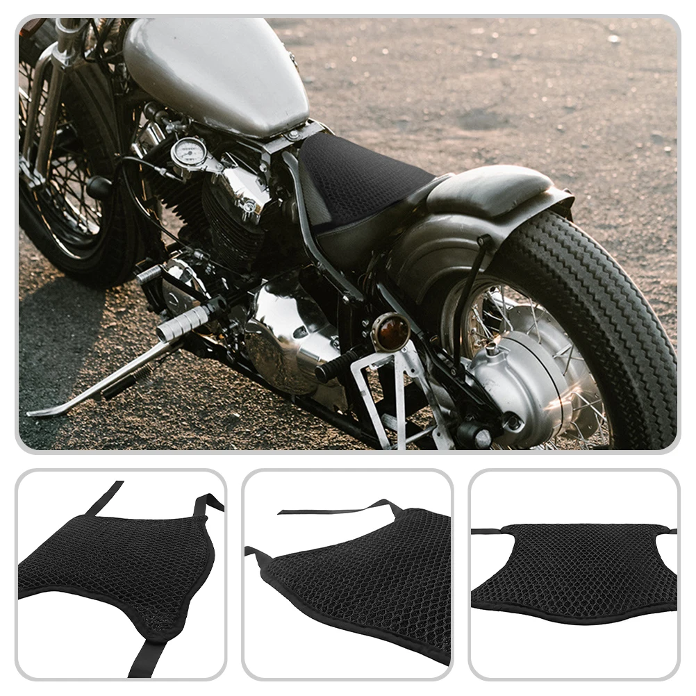 

Motorcycle Seat Cover Scooter Support Pads Protector Cushion Motorcycel Nylon Cushions Motorbike
