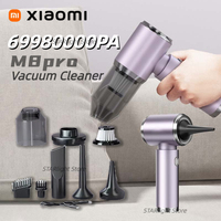 Xiaomi MIJIA 69980000pa Vacuum Cleaner Car Handheld Portable For Car Home Desktop Keyboard Cleaner Car Powerful Home Clean Tools