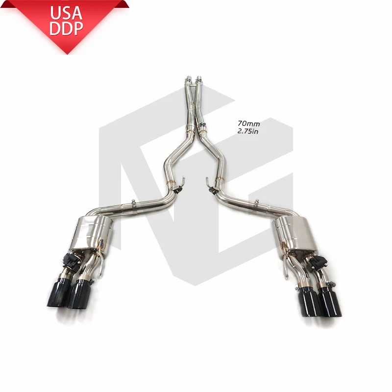 

ING Performance Exhaust Valve SS304 Catback for Ford Mustang GT 3.7L 2014+ Electric Muffler System