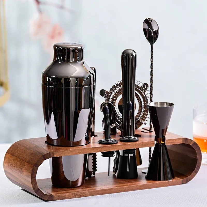

Mixer set, cocktail tools, shaker cup stainless steel fancy, 304 stainless steel two-stage with scale