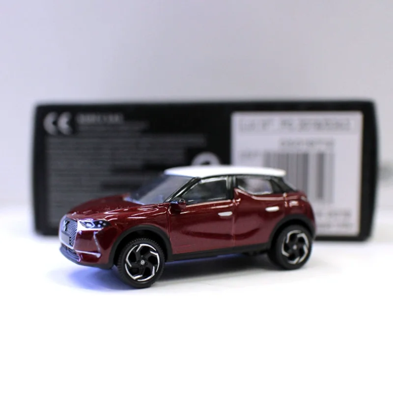 

Norev масштаб 1:64 Citroen DS3 седан, модель автомобиля из сплава, статическая коллекция, украшенные праздничные подарки, игрушки