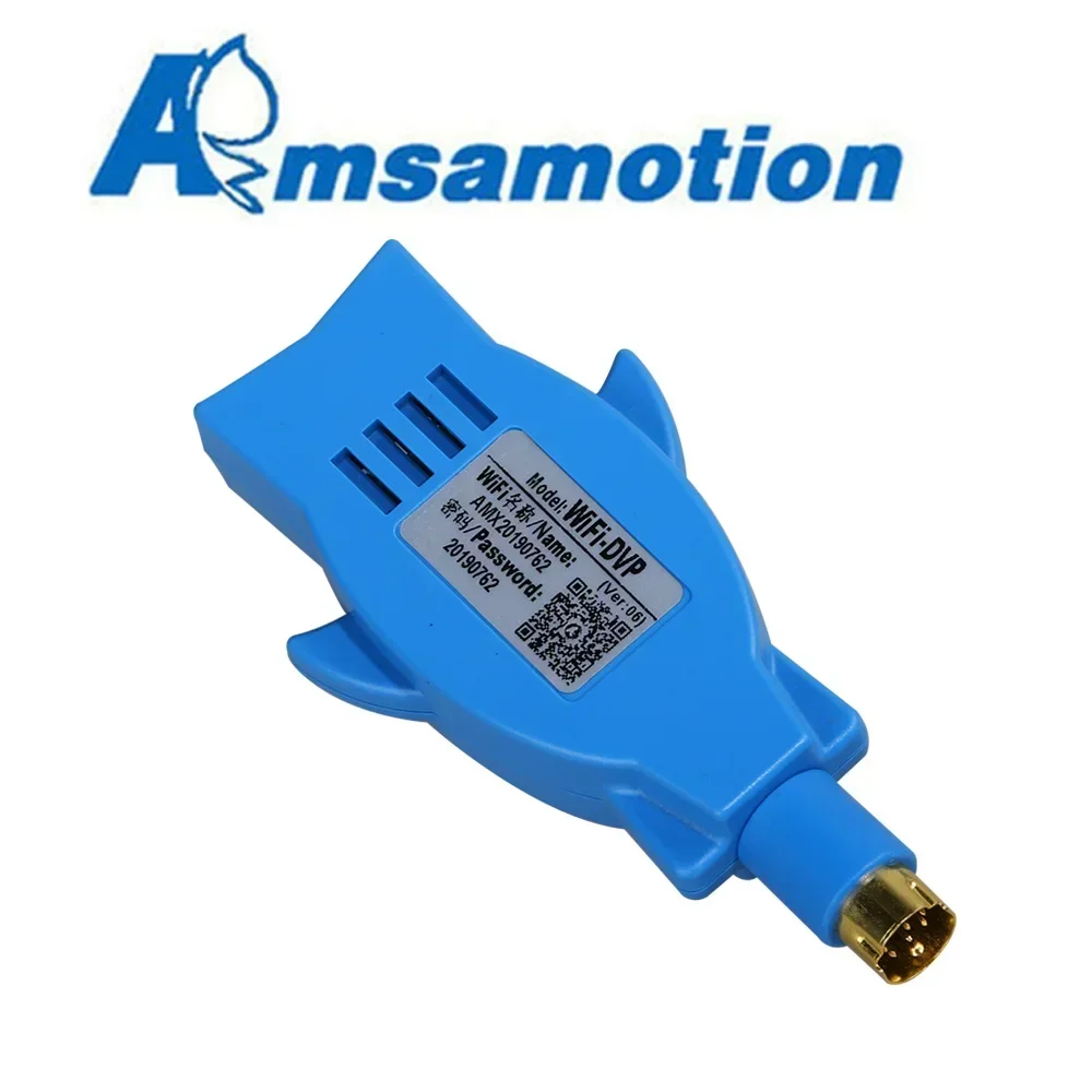 

WIFI Wireless Programming Cable Adapter Suitable Delta DVP Series PLC Replace USBACAB230 MD8 Pin To RS232